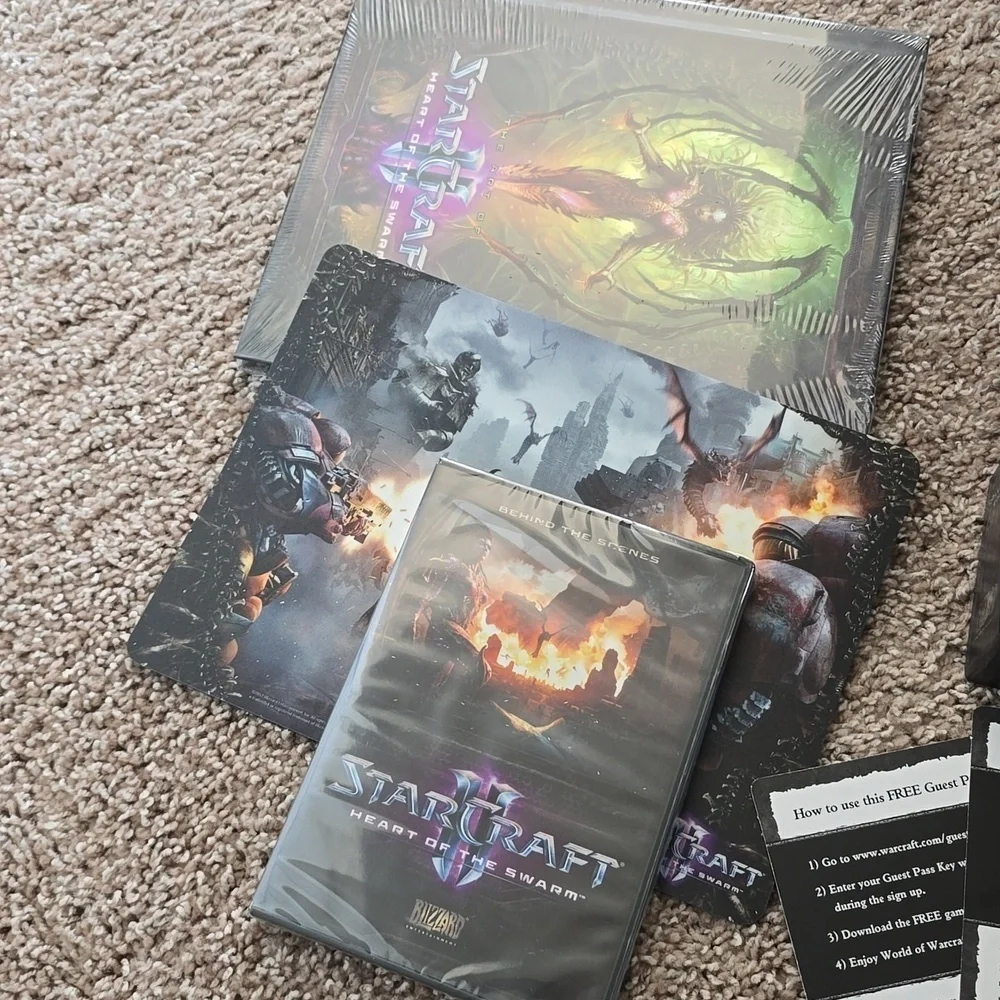 StarCraft 2 Heart of the Swarm Blizzard Entertainment Collector’s Edition